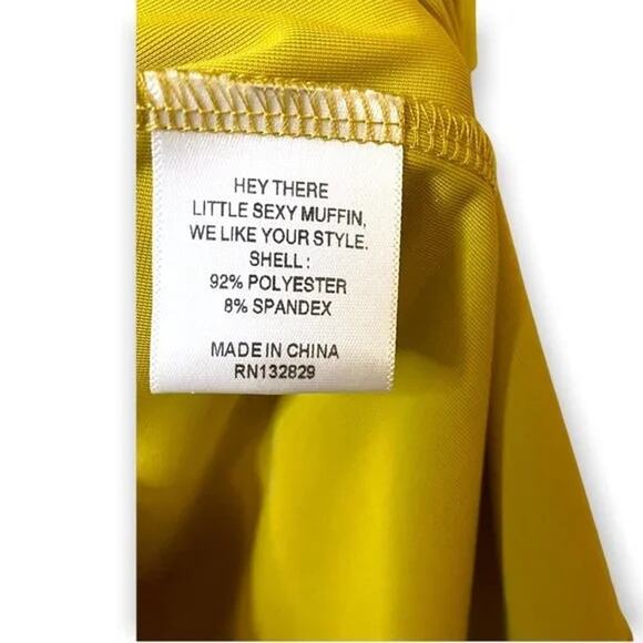 LPA Celeste Velvet Mini Dress Size S Faux Wrap Long Sleeve V-Neck Gold Party - Picture 7 of 15